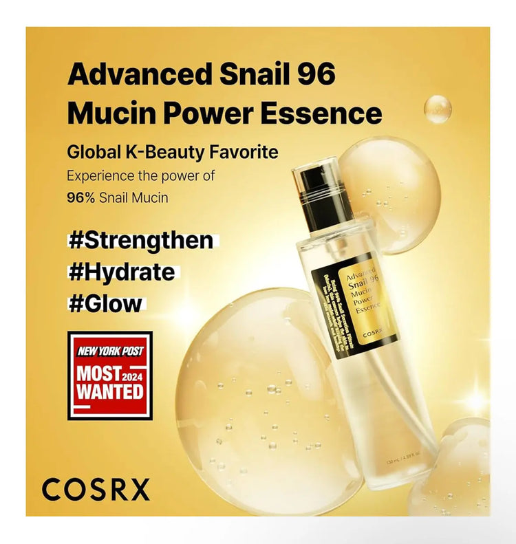 Korean Snail Mucin 96% Facial Essence - Anti-Aging & Brightening Frezze_Luxe