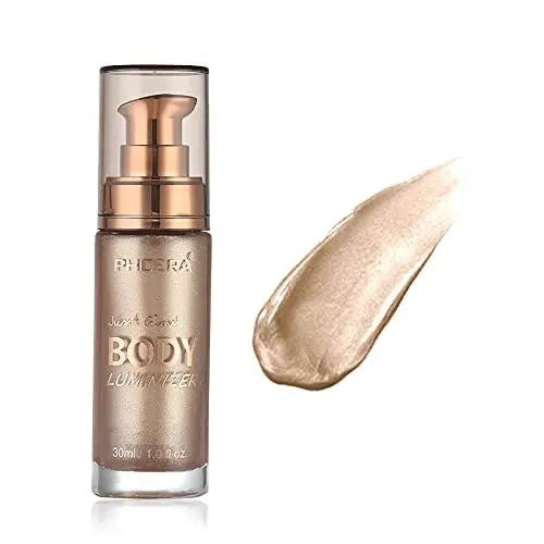 Body Shimmer Oil Body Bronzer Shimmer OilBody Glow Oil Shimmer Highlighter Luminizer Illuminator with Body Makup frezze_luxe