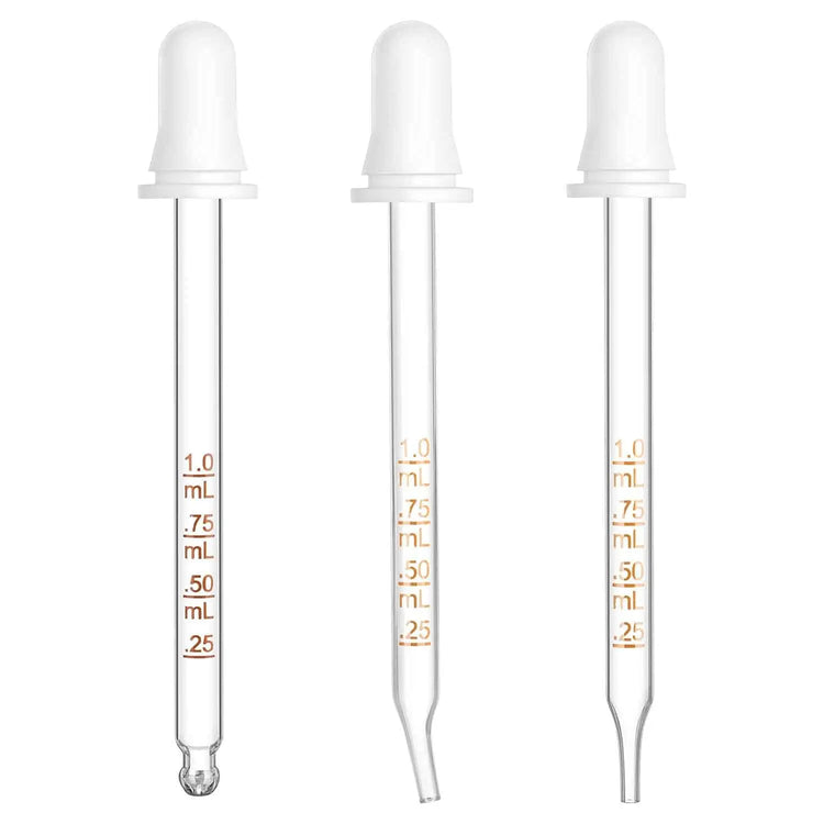 Bumobum 5 Pcs 1 oz Dropper Bottle Clear Eye Dropper Bottles with 2 Droppers 1 Funnel 1 Pipette & 8 Labels 30 ml Tincture Bottles with Dropper for Essential Oils Serums Hair Oils Body Cuticle Oils frezze_luxe