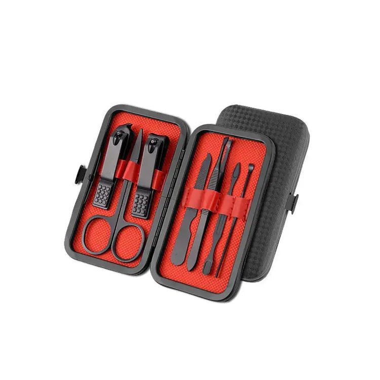 Rose Gold Stainless Steel Nail Clipper Tool Set (18 Pcs) Frezze_Luxe