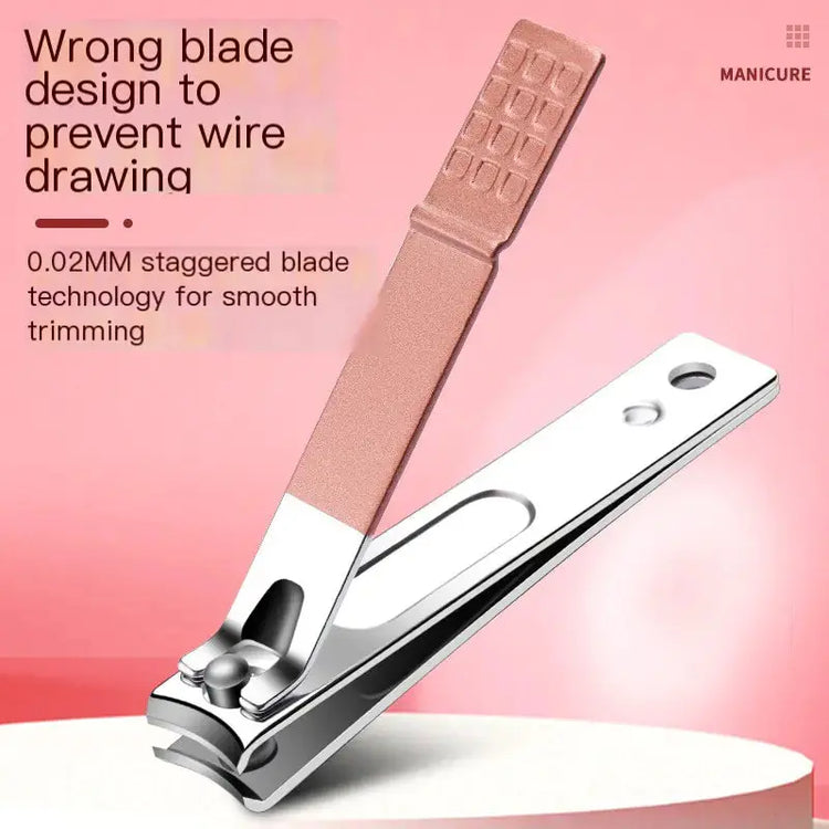 Rose Gold Stainless Steel Nail Clipper Tool Set (18 Pcs) Frezze_Luxe
