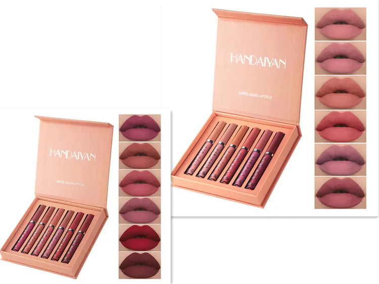 Matte Liquid Lipstick Set Frezze_Luxe