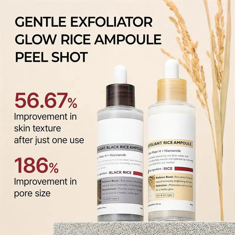 Rice Peeling Ampoule Exfoliator Frezze_Luxe