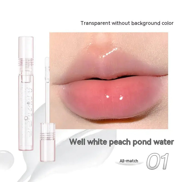 Moisturizing Transparent Lip Gloss Lipstick Frezze_Luxe
