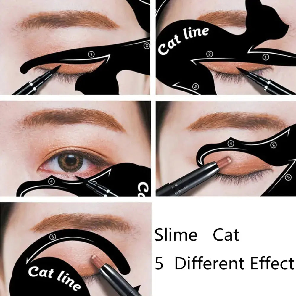 Cat Eye Makeup Tool - Eyeliner and Eyeshadow Stencil Frezze_Luxe