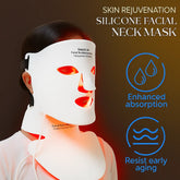 Skin Rejuvenation Silicone Facial Neck  Mask Frezze_Luxe