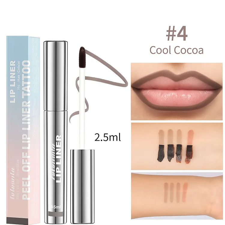 Matte Finish No Stain Cup Hook Line Lipstick Anavell