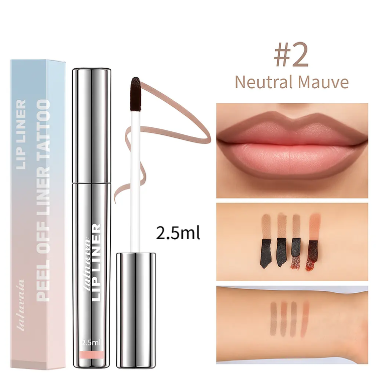 Matte Finish No Stain Cup Hook Line Lipstick Anavell