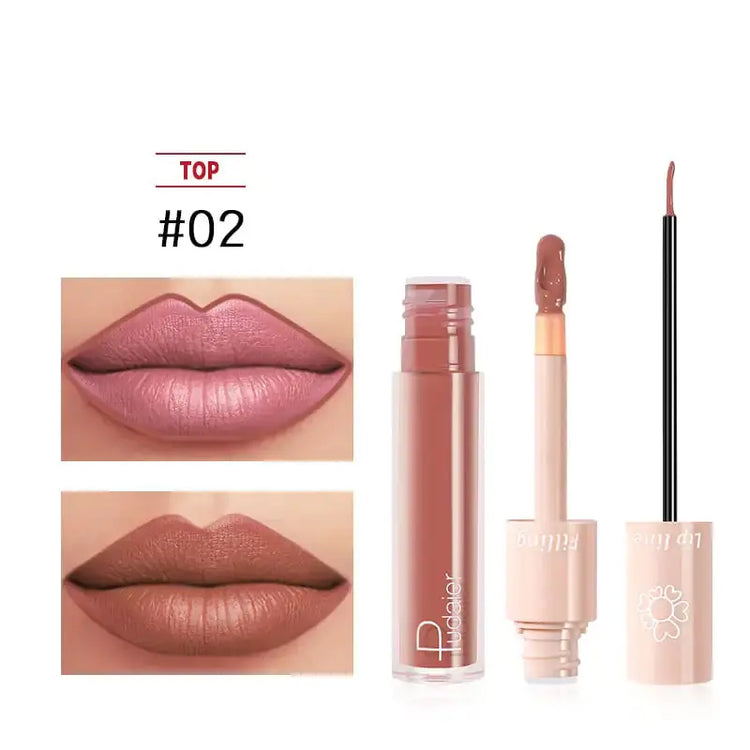 Lipstick and Lip Gloss Set Frezze_Luxe