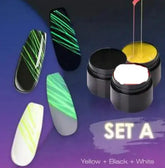 Luminous Nail Art Spider Nail Gel UV Nail Polish Frezze_Luxe
