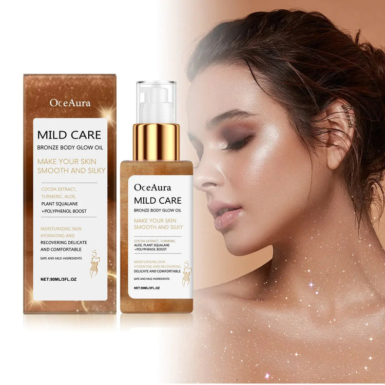 Antique Bronze Body Shimmer Oil Frezze_Luxe