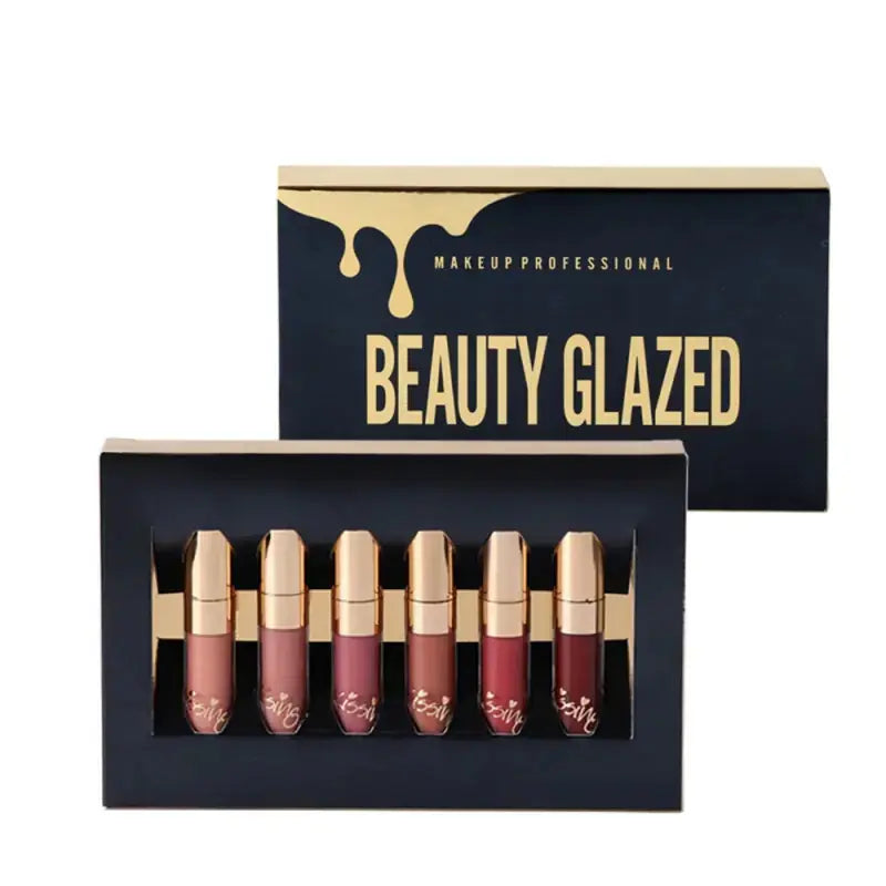 Beauty Glazed 6-Piece Lipstick Set Frezze_Luxe