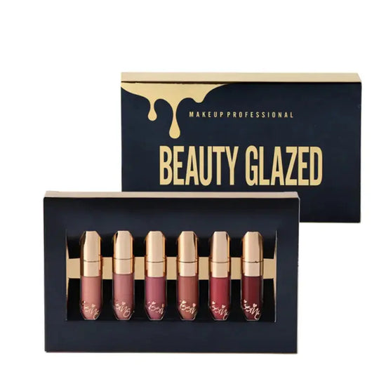 Beauty Glazed 6-Piece Lipstick Set Frezze_Luxe