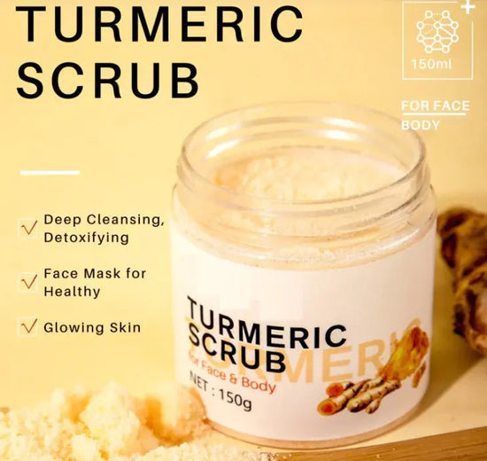 Turmeric Body Scrub Frezze_Luxe