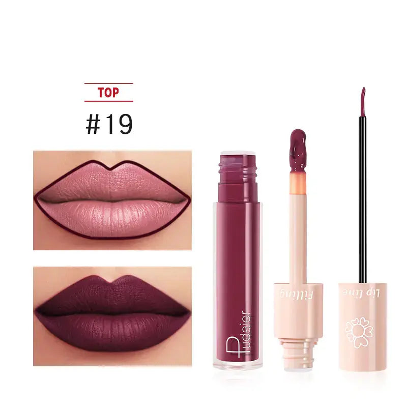 Lipstick and Lip Gloss Set Frezze_Luxe