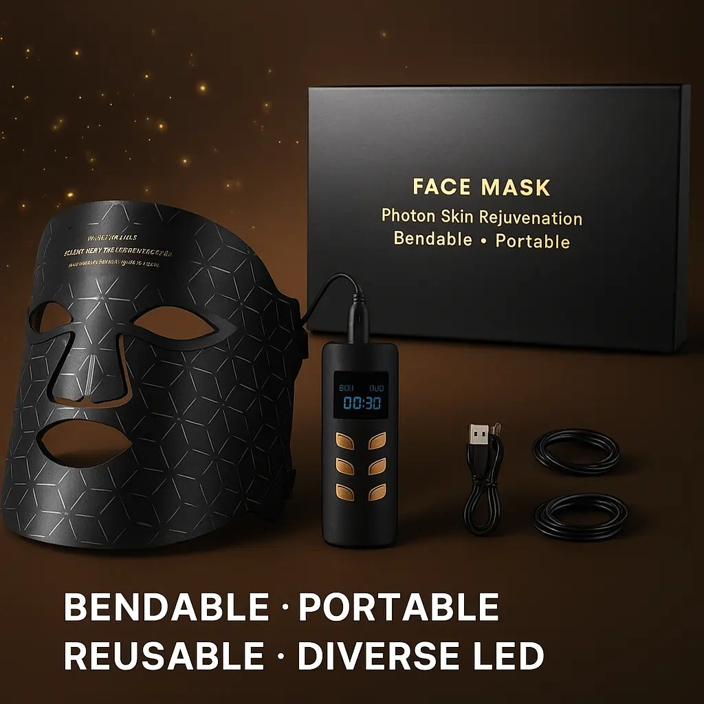 Skin Rejuvenation Silicone Facial Neck  Mask Frezze_Luxe