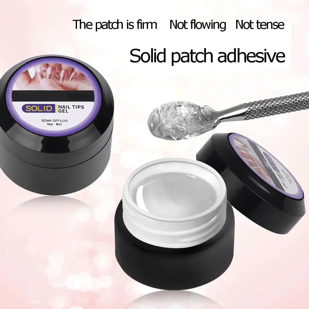 Solid Nail Glue Gel Adhesive for DIY Nail Art Frezze_Luxe