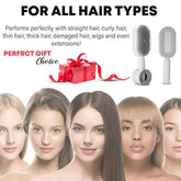 Self-Cleaning 3D  Hair Brush Frezze_Luxe