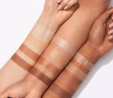 e.l.f. Cream Contour Palette Cream Highlighter & Bronzer Compact For Contouring Sharpen & Sculpt Complexion Frezze_Luxe