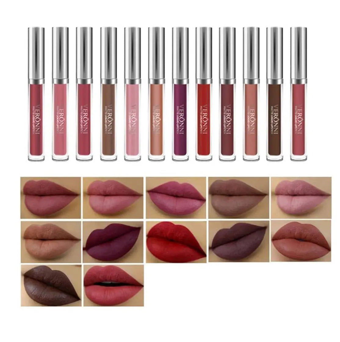 12-Piece Lipstick Gift Box Set Frezze_Luxe