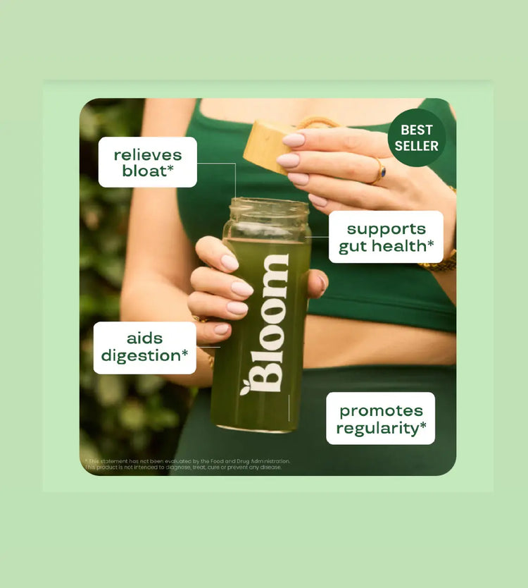 Bloom Greens and Superfoods Powder - Variety Pack (18 Packets) Probiotics for Digestive Health & Bloating Relief for Women Digestive Enzymes Superfoods Gut Health Frezze_Luxe