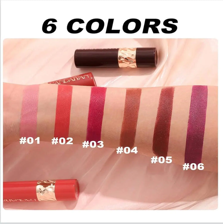 Natural Matte Lipstick Set in Easy Colors Frezze_Luxe