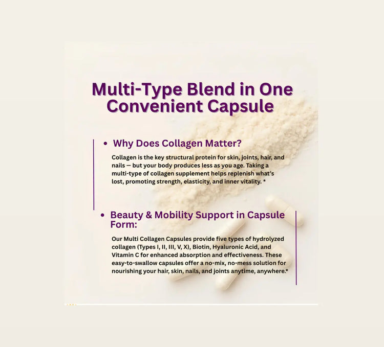 Micro Ingredients Multi Collagen Pills for Women & Men 240 Capsules | Type I II III V X - Hydrolyzed Collagen Peptides with Biotin Hyaluronic Acid & Vitamin C | Hair Skin Nail & Joint Support Frezze_Luxe