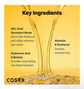 Korean Snail Mucin 96% Facial Essence - Anti-Aging & Brightening Frezze_Luxe