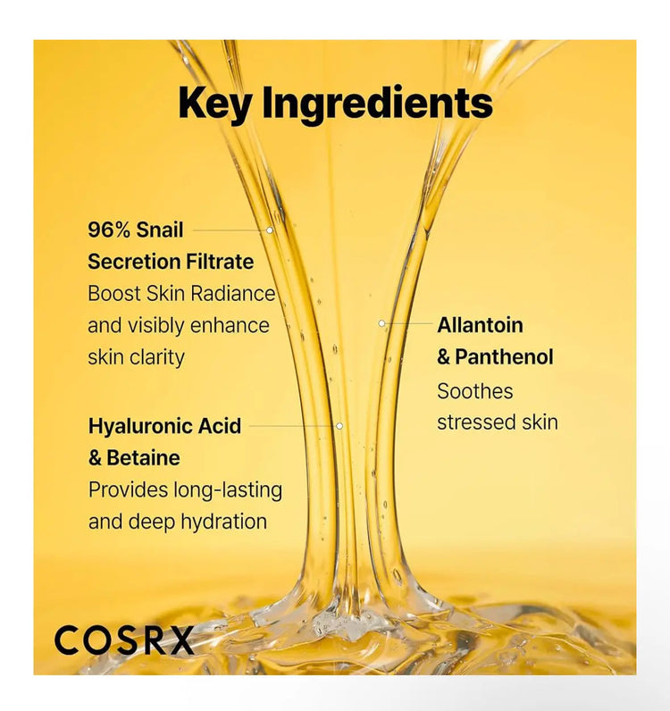 Korean Snail Mucin 96% Facial Essence - Anti-Aging & Brightening Frezze_Luxe