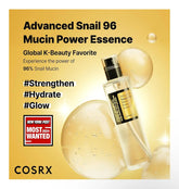 Korean Snail Mucin 96% Facial Essence - Anti-Aging & Brightening Frezze_Luxe