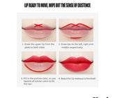 Petansy 5Pcs Double Head Matte Lipstick Set Lip Liner & Lipstick Set Long Lasting Waterproof Moisturizing Lipstick Set(D) Frezze_Luxe