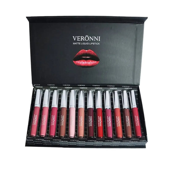 12-Piece Lipstick Gift Box Set Frezze_Luxe