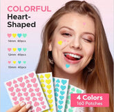 LitBear 3 IN 1 Acne Patch for Face 7 Sizes 368 Patches Hydrocolloid Acne Patches for Chin Forehead Nose 16 XL Pimple Patches Large for Body Heart-Shaped Acne Cover Zit Patches Acne Dots Sticker Frezze_Luxe