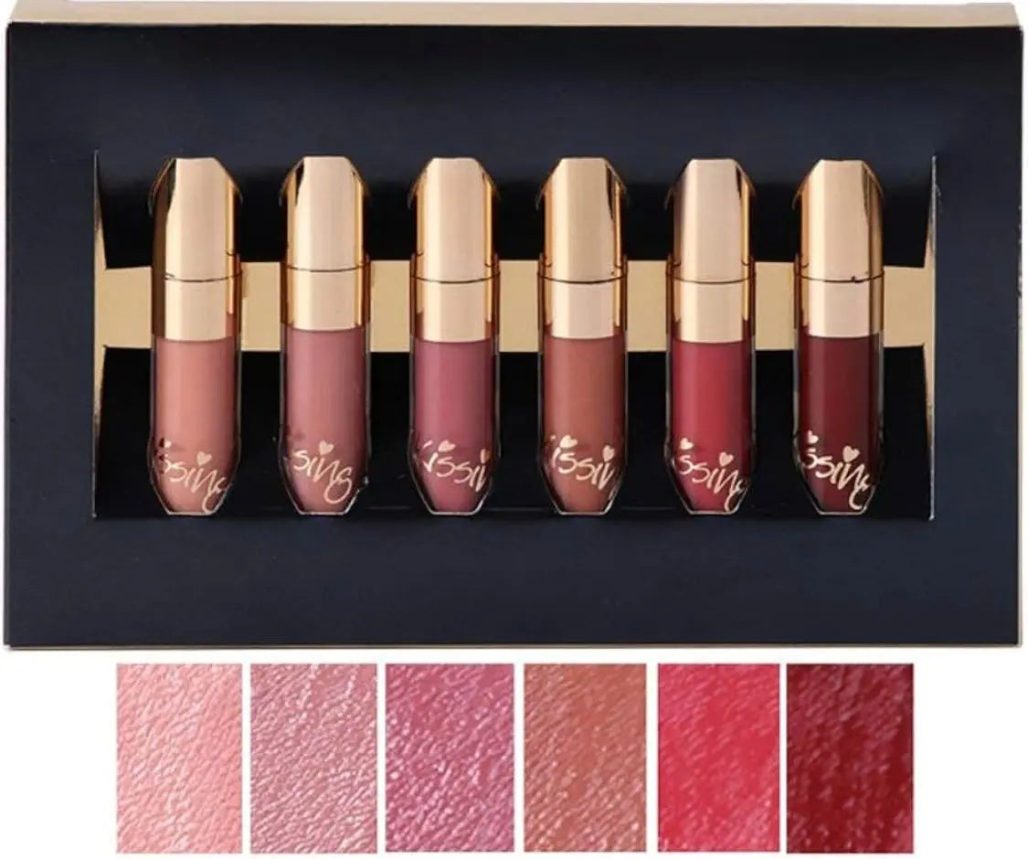 Beauty Glazed 6-Piece Lipstick Set Frezze_Luxe