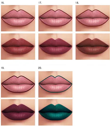 Lipstick and Lip Gloss Set Frezze_Luxe