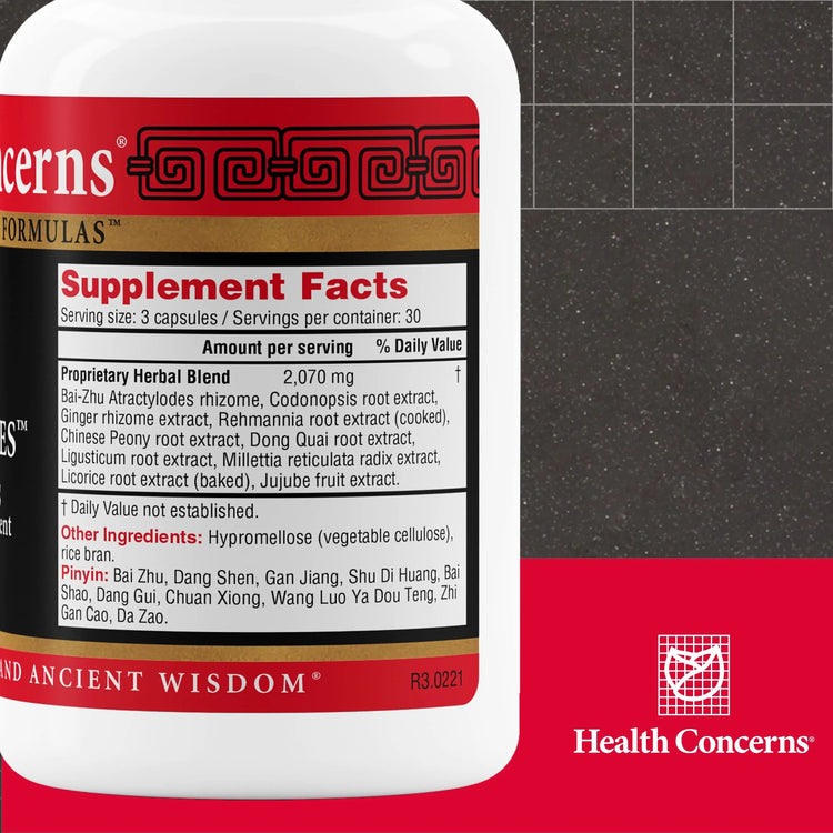 Health Concerns Eight Treasures - Menstrual Relief & Womens Health Supplement - 90 Capsules Frezze_Luxe