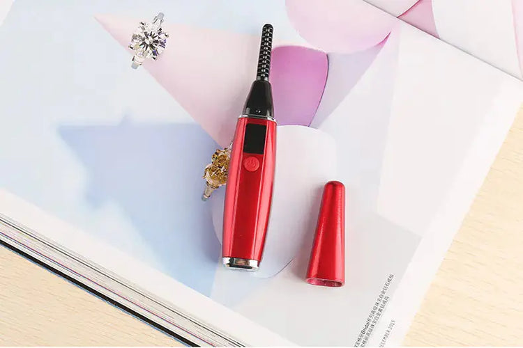 Mini Portable Electric Eyelash Curler Makeup Tool Frezze_Luxe