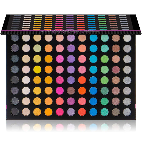 SHANY SHIMMER STUDIO Eye shadow Palette MatteShimmer and Metallic Eye Makeup Studio Colors for Smoky Eyes and Natural Look Frezze_Luxe