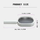 Self-Cleaning 3D  Hair Brush Frezze_Luxe