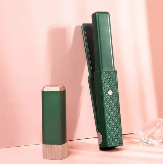 Portable Hair Straightening Comb Curling Stick Splint Frezze_Luxe