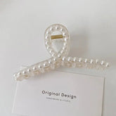 Matte Metal Ponytail Clip with Bun Holder (Large) Frezze_Luxe