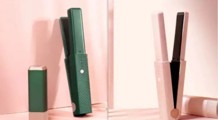 Portable Hair Straightening Comb Curling Stick Splint Frezze_Luxe