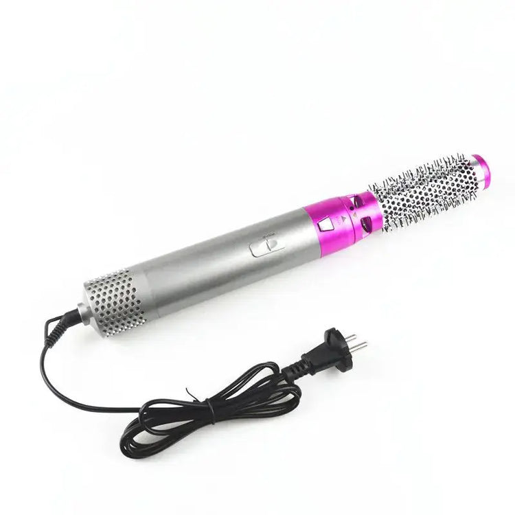 5-in-1 Automatic Hot Air Comb for Curling & Straightening Frezze_Luxe