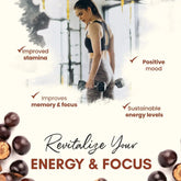 Caffeine Pills Alternative to an Energy Drink Energy Gel Energy Gummies 60 Pills Frezze_Luxe
