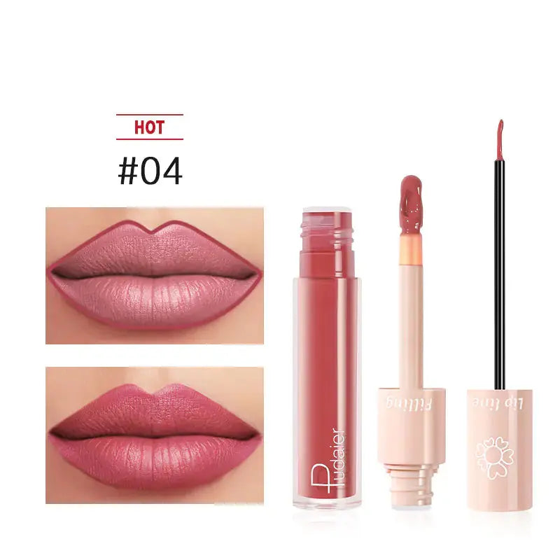 Lipstick and Lip Gloss Set Frezze_Luxe