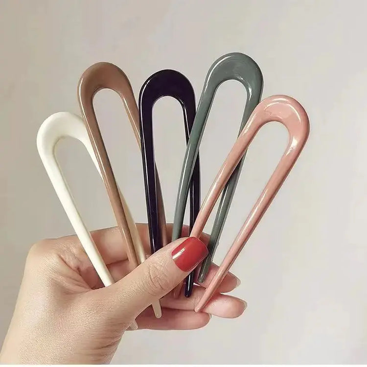 Fashionable Bun Hairpin for Summer Hairstyles Frezze_Luxe