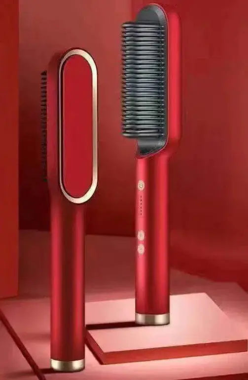 Dual-Use Horn Comb for Straightening and Curling Hair Frezze_Luxe