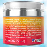 Retinol Cream for Face   Collagen and Retinol Moisturizer with Hyaluronic Acid Frezze_Luxe