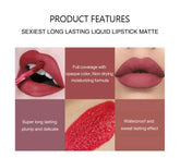 Matte Liquid Lipstick Set Frezze_Luxe