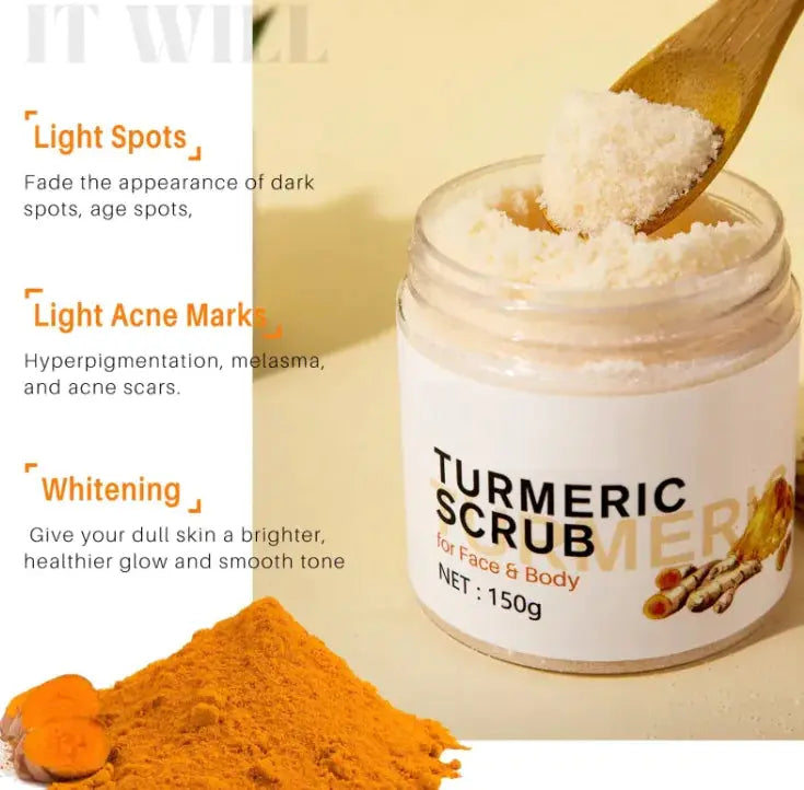 Turmeric Body Scrub Frezze_Luxe